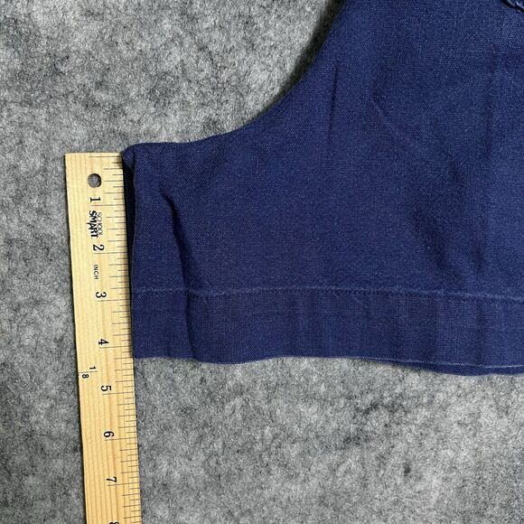 Vintage Patagonia Chino Shorts Mens Tag 38 Fit 36 Blue Double Pleat Evenly Faded - Picture 7 of 14